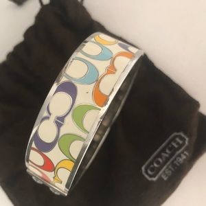 Coach Thick Signature Bracelet